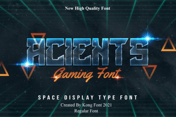 Acients: A Bold Display Font That Makes Your Brand Stand Out