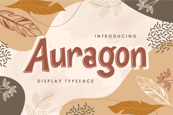 Auragon: A Chic Display Font That Elevates Digital Branding