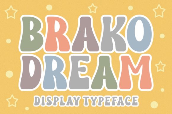 Brako Dream: A Sweet Display Font for Editorial Charm