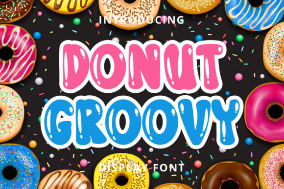 Donut Groovy: A Playful Display Font That Fits Real Web Layouts