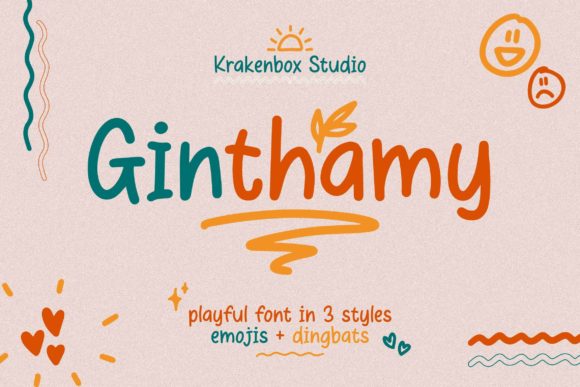 Ginthamy: A Playful Display Font for Scroll-Stopping Brand Content