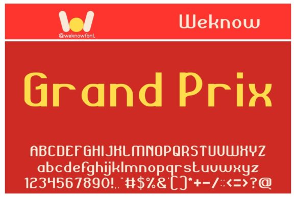 Grand Prix: A Display Font That Turns Heads—Not Headaches