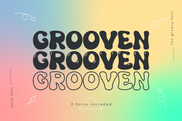 Grooven: A Street-Smart Display Font for Real Small Businesses