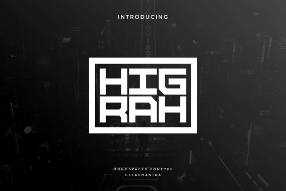 Higrah: A Bold Display Typeface for Editorial Impact