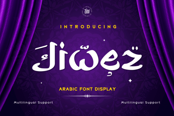 Jiwez: A Thoughtful Arabic Display Font for Editorial Calm