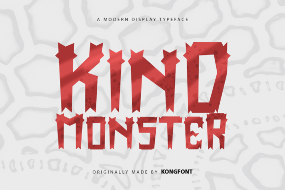 Kind Monster: A Display Font That Captures Attention—and Hearts
