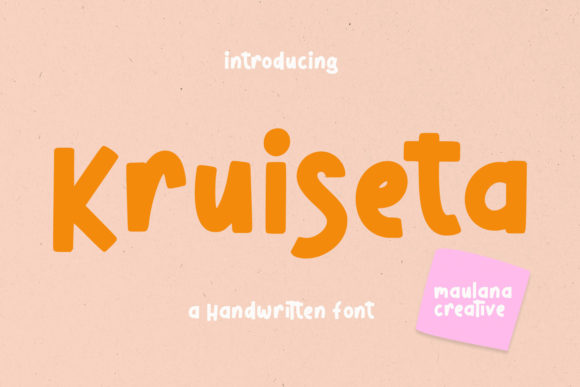 Kruiseta: A Display Font That Makes Your Brand Feel Intentional