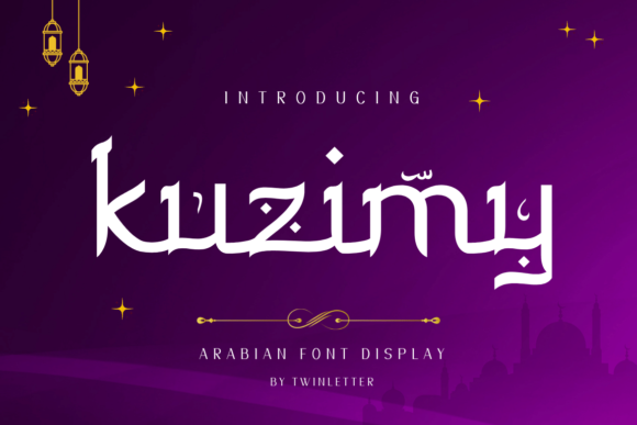 Kuzimy: An Arabic-Inspired Display Font for Editorial Impact