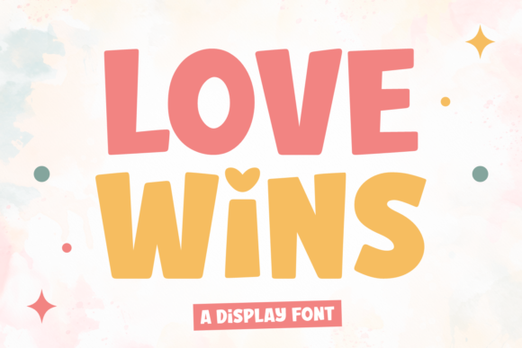 Love Wins: A Friendly Display Font That Elevates Real Business Branding