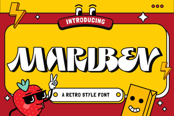 Marlben: A Dynamic Display Font for Bold Digital Branding