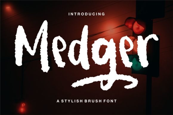 Medger: A Display Font That Makes Your Brand Instantly Memorable