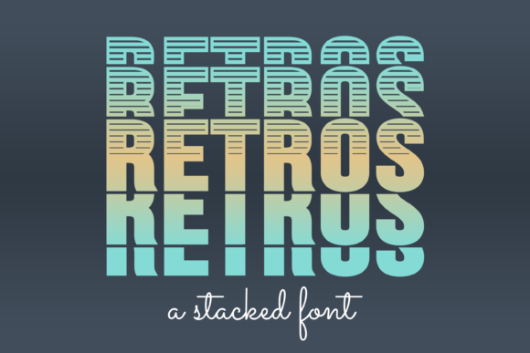Retros: A Display Font That Commands Attention
