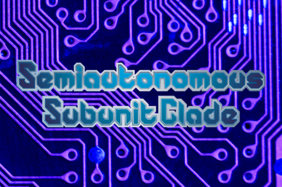 Semiautonomous Subunit Clade Family: A Display Font That Bridges Eras