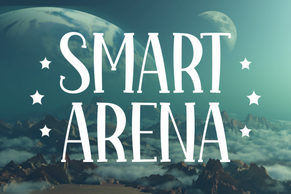 Smart Arena: A Display Font That Commands Attention
