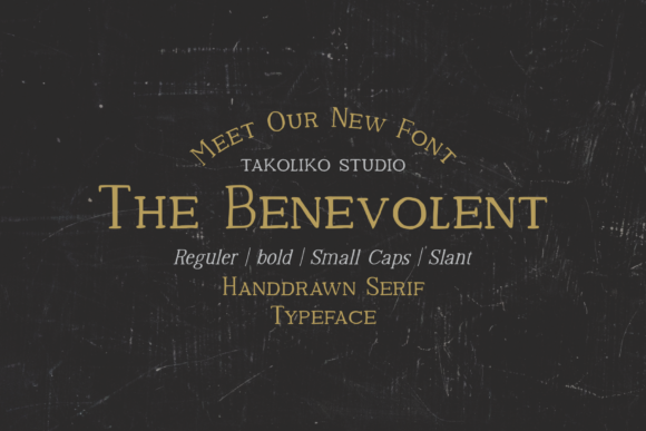 The Benevolent Display Font for Small Business Branding
