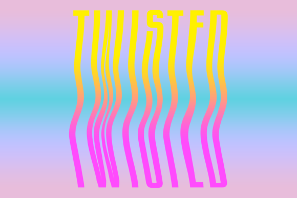 Twisted: A Display Font That Grabs Attention—Without Screaming